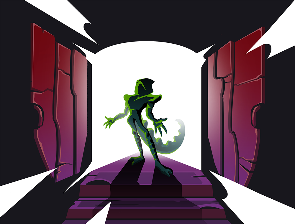 Dramatic Entrance