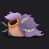 剛毛のワーム Fuzzy Wurm Crawler